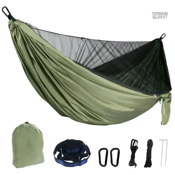Hamac avec moustiquaire pour protection contre les insectes