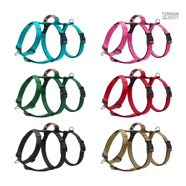 Harnais anti-fuite, conception tactique pour animaux