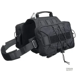 Harnais Chien Tactique avec Sac à Dos