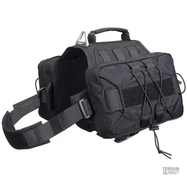 Accessoire canin tactique avec poches intégrées