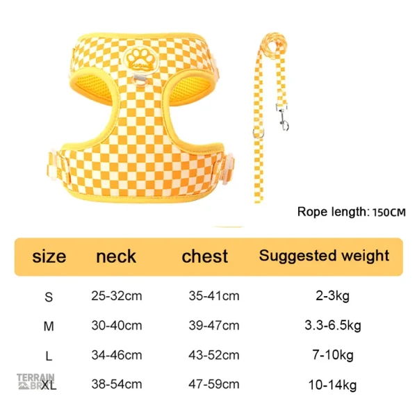 Accessoire canin : harnais ajustable et durable