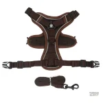 Laisse résistante intégrée au harnais pour chien