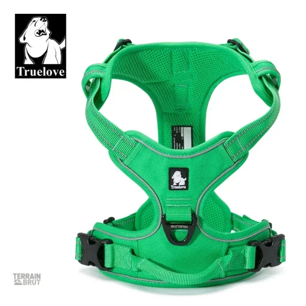 Harnais ajustable en nylon pour chien
