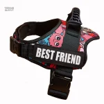 Harnais pour chien réglable avec patches