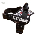 Harnais chien avec bandes personnalisables