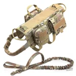 Harnais Tactique pour Chiens, ajustable et confortable