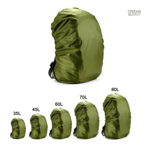 Housse de sac étanche pour protection en extérieur