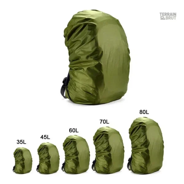 Housse de sac étanche pour protection en extérieur