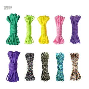 Matériaux variés pour fabrication de bracelets paracorde