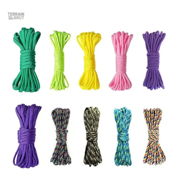 Matériaux variés pour fabrication de bracelets paracorde