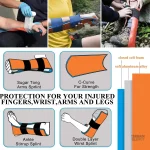 Kit de premiers secours complet, parfait pour le camping