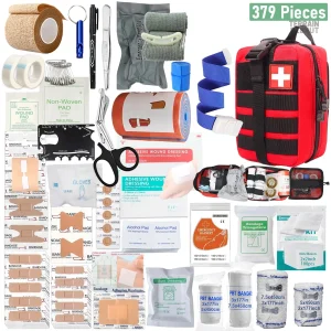 Kit de premiers secours portable 379 pièces