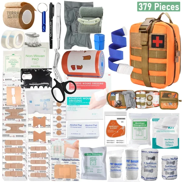 Kit de secours polyvalent pour randonnées et voyages