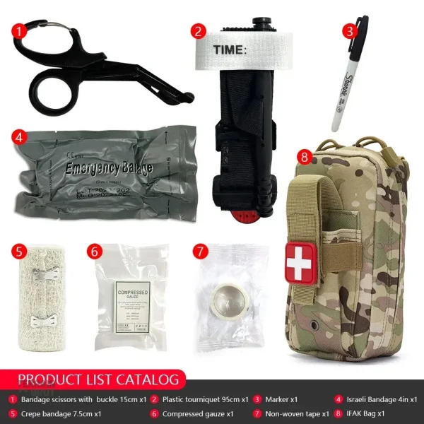 Trousse de secours compacte pour situations d'urgence