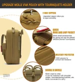 Kit de soins d'urgence pour randonneurs et explorateurs