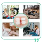 Matériel de premiers secours pour traiter les blessures