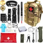 Survie en extérieur avec kit pratique