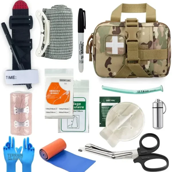 Kit de survie Molle d'urgence compact et pratique