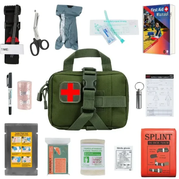 Accessoires de survie essentiels dans le kit Molle