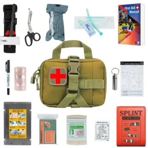 Kit Molle d'urgence avec outils de survie inclus