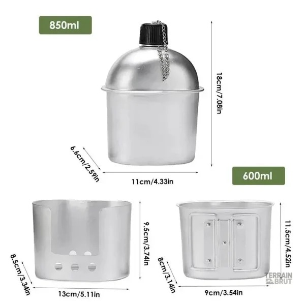 Kit de survie avec réchaud pour se préparer à l'imprévu