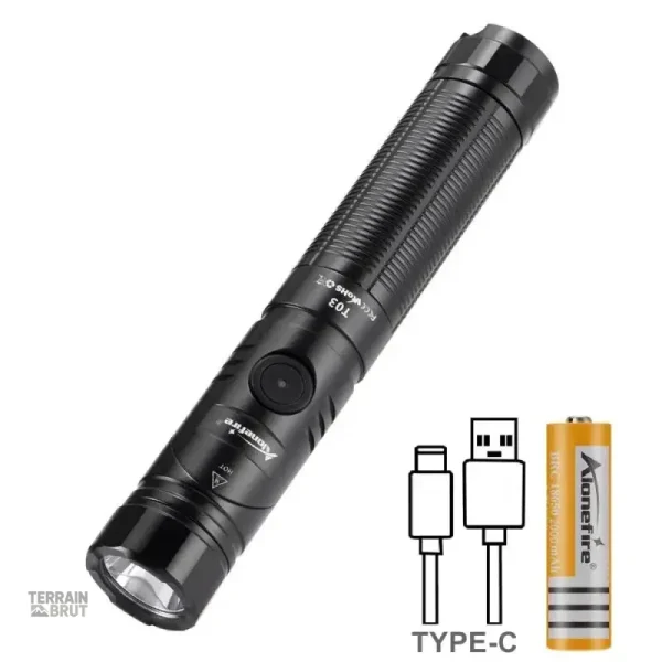 Éclairage pratique en extérieur avec lampe de survie