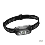 Lampe de survie avec éclairage LED, couleur noire