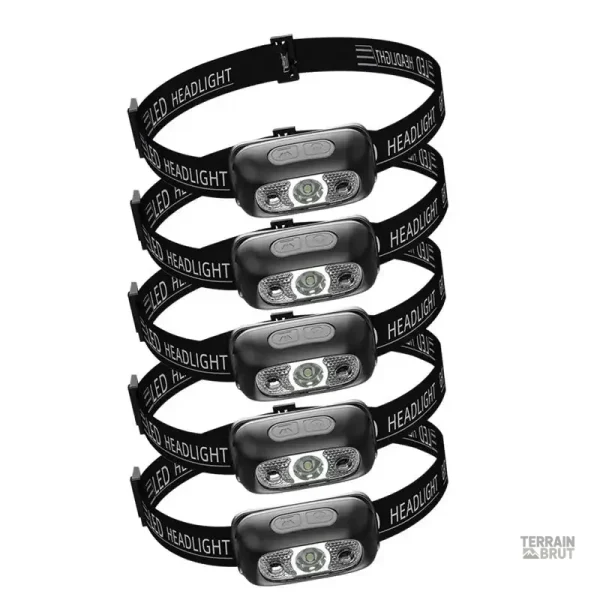 Éclairage frontale LED, accessoire essentiel pour camping