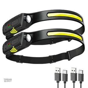 Lampe de survie pratique avec détection de mouvement automatique