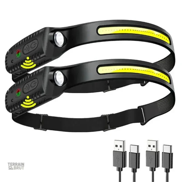 Lampe de survie pratique avec détection de mouvement automatique