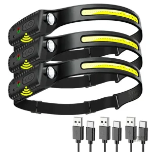 Éclairage mains libres idéal pour le camping et les randonnées