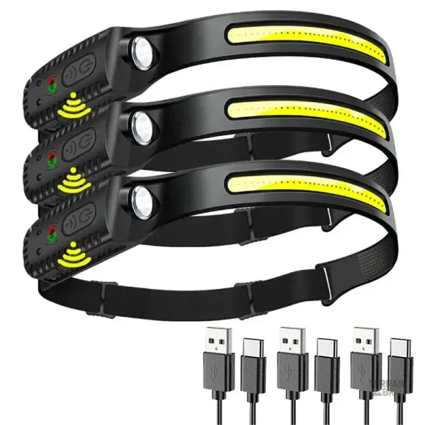 Éclairage mains libres idéal pour le camping et les randonnées