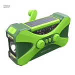 Lampe Radio Dynamo Solaire pour situations d'urgence