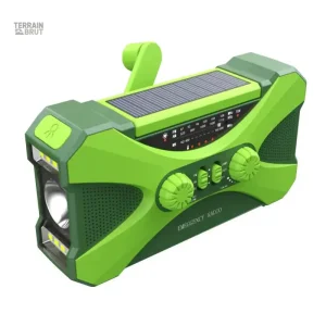 Lampe Radio Dynamo Solaire pour situations d'urgence