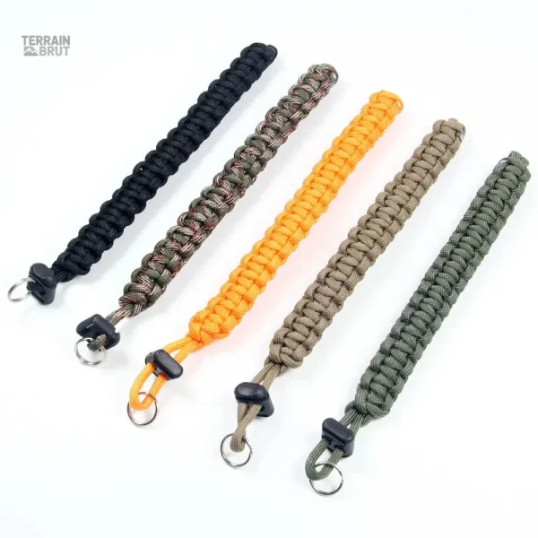 Bracelet de survie en paracorde ajustable