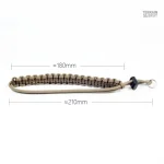 Accessoire de survie en paracorde, design pratique