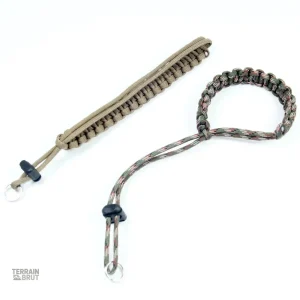 Lanière de paracorde pour aventures en extérieur