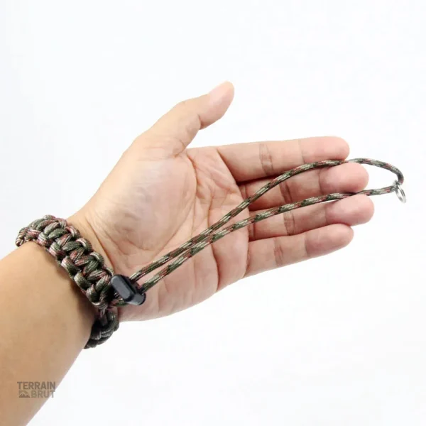 Bracelet de survie en paracorde, léger et durable