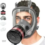 Masque de protection avec filtre pour environnements dangereux