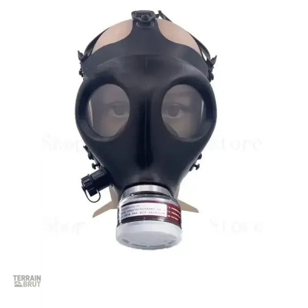 Masque à gaz industriel intégral pour protection respiratoire