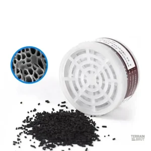 Équipement de sécurité : masque à gaz pour usage industriel sécurisé