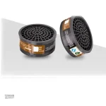 Lunettes adaptées au masque à gaz pour une protection maximale