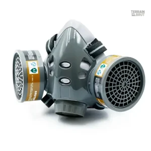 Masque à gaz respiratoire pour protection des voies respiratoires