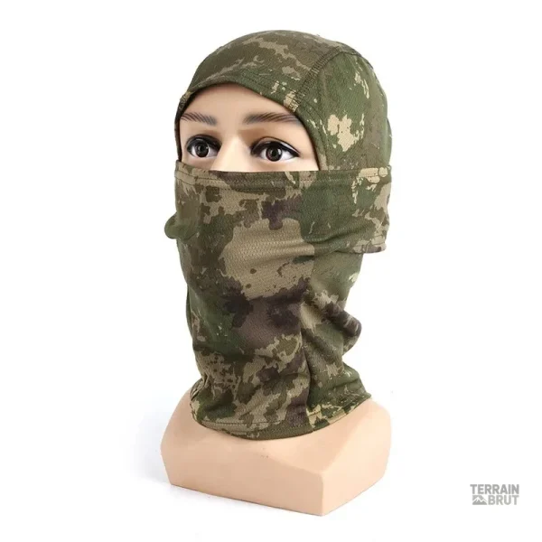 Protection balaclava camouflage pour plein air