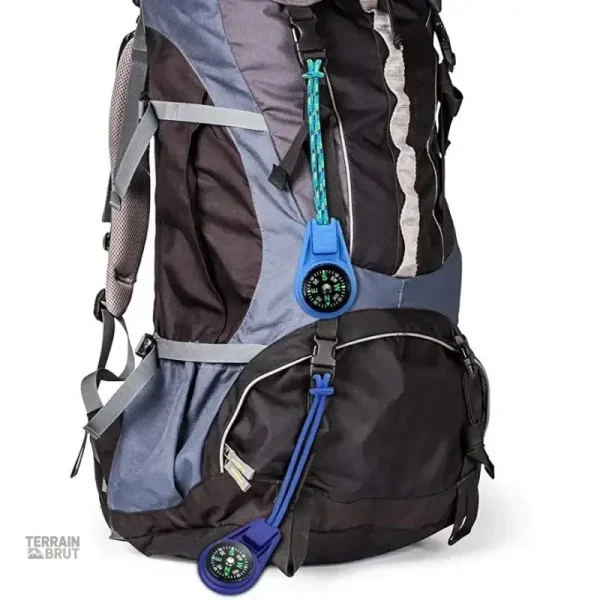 Mini boussole pratique pour les amateurs de plein air