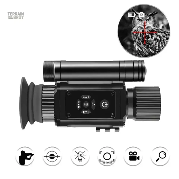 Monoculaire infrarouge, jumelle parfaite pour l'observation nocturne