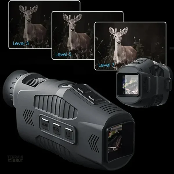 Optique nocturne 1080P pour explorations nocturnes