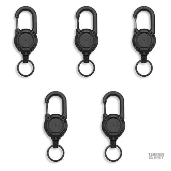 Mousqueton de sécurité pour équipements sportifs et clés