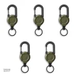 Fil en acier rétractable pour un accès rapide aux clés