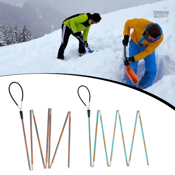 Outil de recherche pliable pour avalanche 270 cm